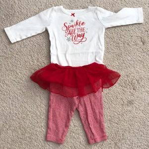 Carter’s “Sparkle all the Way” 2-piece outfit.